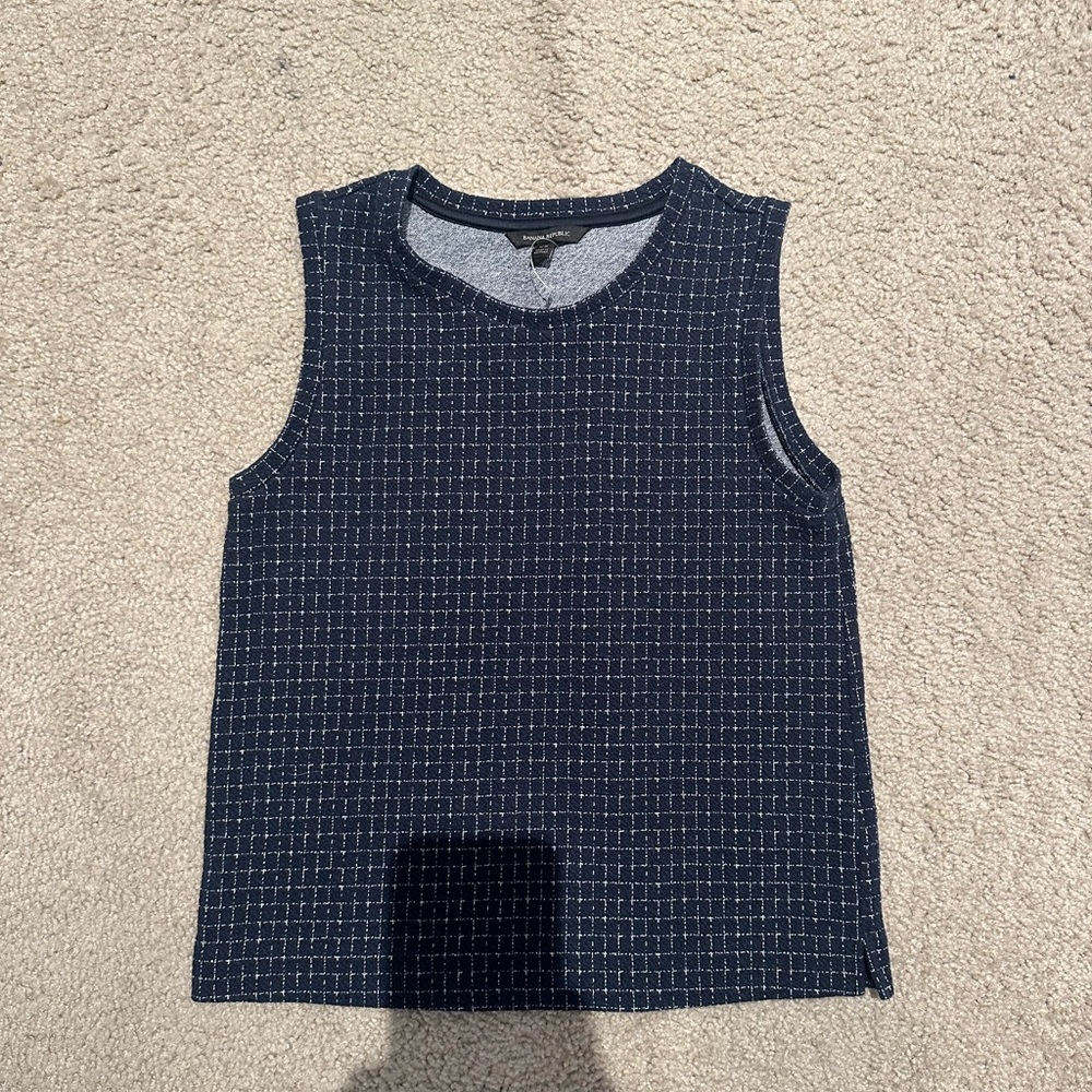Banana Republic Navy Vest